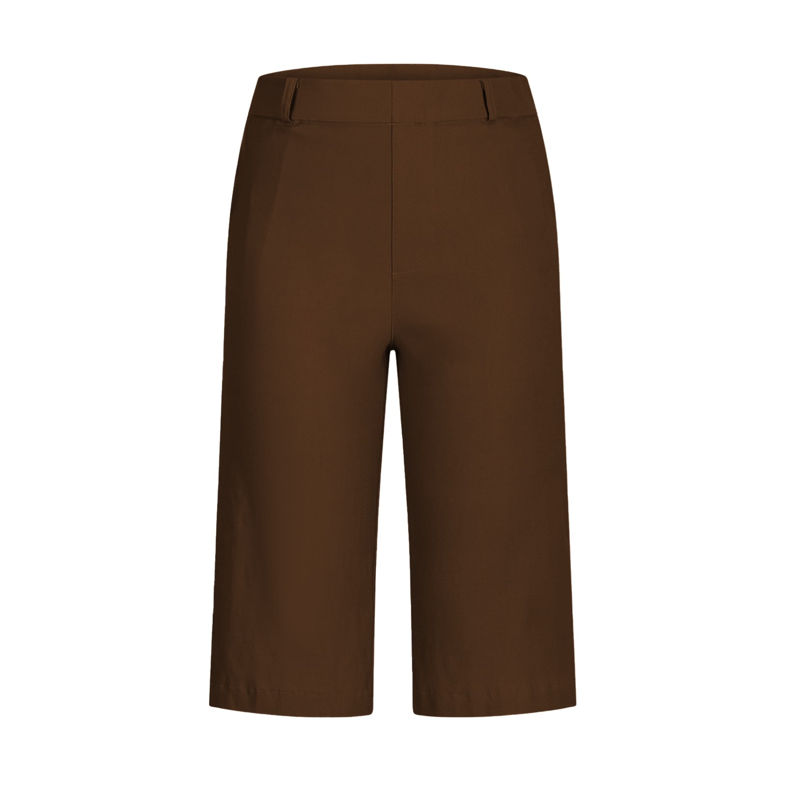 thumbnail image 5 of Leggings de sarga elásticos de cinco octavos para mujer: pantalones informales de pierna recta, cómodos para el uso diario, disponibles en colores lisos., 5 of 5